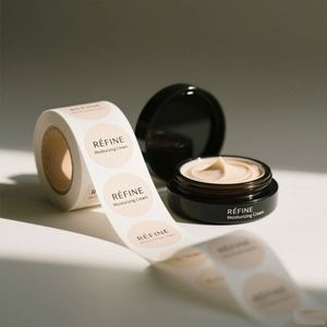 Caja de suero de impresión personalizada, productos de papel para el cuidado de la piel, caja de embalaje de tarro cosmético para producto DE CUIDADO DE peluca - Product Image 1