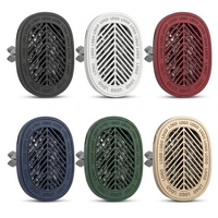Désodorisant de voiture portable en plastique solide à clipser sur grille d'aération, parfum longue durée, élimination des odeurs, sans électricité requise, vente en gros