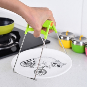 Juego <span class=keywords><strong>de</strong></span> pinzas antiescaldado <span class=keywords><strong>de</strong></span> cocina para cuencos, pinzas resistentes a platos calientes, pinzas para ollas - Product Image 6