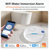 Tuya WiFi Waterlekdetector Smart Life APP 100dB Sirene Alarm Draadloze Overstromingssensor Lekkage Overloop Druppelalarm PST-SW107W