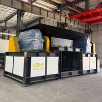 Ligne de production de broyage de cadres de fenêtres en aluminium Prix Concasseur de métaux usagés Broyeur à marteaux