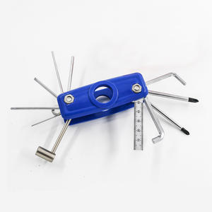 เครื่องมืออเนกประสงค์กีต้าร์พับได้ขนาดกะทัดรัด11-in-1สำหรับปรับเบสและกีตาร์ประแจหกเหลี่ยมพับได้และไขควง - Product Image 4