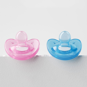 Ciuccio per Neonati a Forma di <span class=keywords><strong>Orsetto</strong></span> con Testa Piatta, Senza BPA, in Silicone Alimentare, Vendita all'Ingrosso - Product Image 1