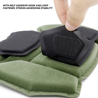 Casque tactique de protection doux confort rembourrage en mousse coussinets de casque tactique coussin universel de remplacement pour casque en mousse à mémoire