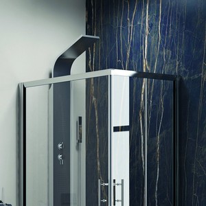 Kamalu KF1000 moderno 150x80 cabina doccia con 6mm Anti-calcare vetro temperato porta 8mm di spessore per doccia - Product Image 6