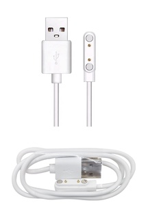 Cargador Magnético Universal <span class=keywords><strong>USB</strong></span> 1A con Conector Pogo Pin de 7.62mm y 2 Pines para Reloj Inteligente - Product Image 3