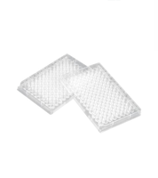 Alpha Plus Produit de culture de tissus Plaques Elisa 96 puits en polystyrène transparent à très faible adsorption jetables