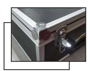 Everest APC013 Professional OEM Customized Durable Hard <strong>Aluminum</strong> Water-Resistant Flight <strong>Case</strong> Barber Suitcase Foam 6L Capacity - Product Image 4