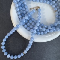 Collier personnalisé en perles de pierre naturelle épaisses, perles rondes et perles baroques d'eau douce, bijoux étanches pour collection de marque