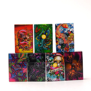 Fancy vui không thấm nước bán buôn mẫu miễn phí làm cho tùy chỉnh của riêng bạn thăng hoa kín nhựa Acrylic Hộp Thuốc Lá trường hợp trường hợp - Product Image 2