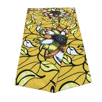 Impression à la cire néerlandaise personnalisée d'usine de haute qualité tissu Ankara riche et coloré 100 pagne africain en polyester