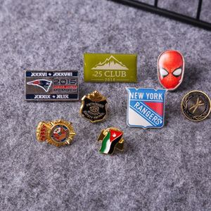 Pins de Solapa Rectangulares Personalizados de Calidad con Cierre de Mariposa o Imperdibles, Precio de Fábrica - Product Image 2