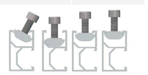 Hot Bán Nhôm Năng Lượng Mặt Trời Bảng Điều Khiển Gắn Đường Sắt Cho Mái Cài Đặt Năng Lượng Mặt Trời Gắn Hệ Thống - Product Image 4
