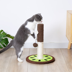 <strong>Cat</strong> <strong>Climbing</strong> <strong>Frame</strong> Nest Tree Sisal Post <strong>Cat</strong> Scratching Board Toy Interactive Plush Ball Anti-scratch Sofa <strong>Cat</strong> Scratching Board - Product Image 4