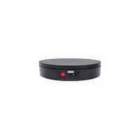 Plateau tournant électrique rotatif à 360 degrés de 9 à 15 cm (30 cm) pour la photographie de produits, la présentation de bijoux et la prise de vue vidéo