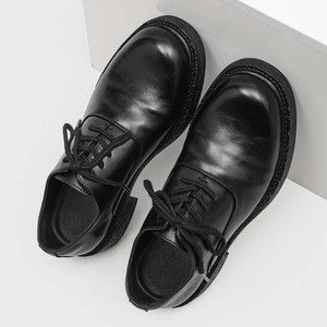 Nouvelle Arrivée 2026 – Chaussures Habillées Décontractées Noires pour Hommes avec Semelles Rehaussantes – Style Derby Vintage Britannique - Product Image 4