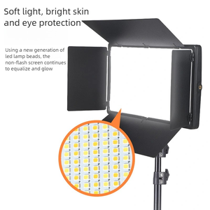 Nhà máy nóng bán New 800 50 Wát RGB đầy đủ màu sắc LED Bảng điều chỉnh phẳng vuông điền vào ánh sáng cho nhiếp ảnh <span class=keywords><strong>Studio</strong></span> - Product Image 5