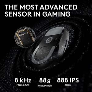 Ratón Inalámbrico para Juegos <span class=keywords><strong>Logitech</strong></span> G PRO X Superlight 2 SE, Ratón de Grado Profesional, 5 Botones Programables, Sensor de 44K DPI, 888+IPS, Frecuencia de Informes de 1 kHz - Product Image 3