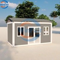 WinFair Egypt - Maison préfabriquée modulaire en panneaux sandwich, conteneur de 20 pieds pour villa éco-responsable