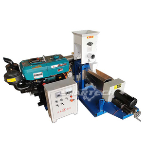 Nouvelle machine de fabrication de granulés flottants pour aliments pour poissons à moteur diesel, mini-presse à granulés pour carpes et poissons-chats, matrice plate annulaire - Product Image 2