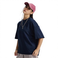 T-shirt Homme Nouvelle Collection Printemps/Été 2026 en Coton Pur Lourd 275G, Coupe Ample, Manches Courtes, Style Urbain, Respirant