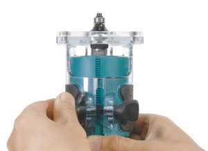 Fresadora Inalámbrica de Alta Velocidad para Trabajar la Madera, Herramienta Manual de Alta Potencia para Recortar, Ranurar y Biselar Madera - Product Image 1