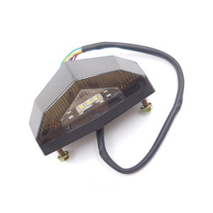 Luces Traseras para Motocicleta, Luz de Freno LED Integrada, Luz Trasera con Intermitentes y Luz de Posición - Product Image 6