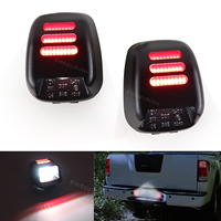 Feux de plaque d'immatriculation LED de vente chaude pour Nissan Navara D40 Frontier Armada Titan Xterra Suzuki Equator 07-21 feu arrière