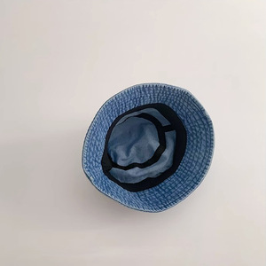 Topi Bayi Musim Semi dan Gugur Gaya Ins untuk Anak Laki-laki dan Perempuan, Topi Denim Bayi, Topi Bucket Anak Pelindung Sinar Matahari - Product Image 4