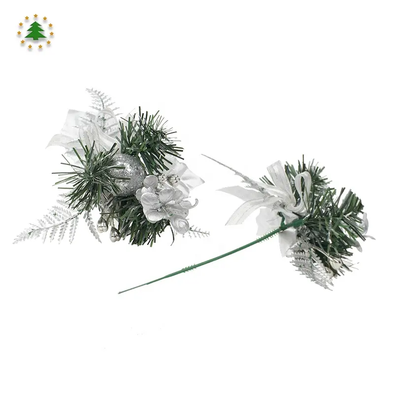 Factory wholesale 2021 new product artificial christmas decorative flower pick