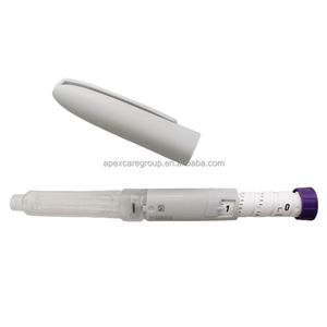 ApexCare Best-sellers Eco-Friendly Plastic 0-1 Dose Disposable Bird Diagnosis & Injection <b>Pen</b> Fitting with 3ml <b>Red</b> Cartridge - Product Image 3