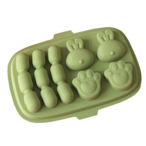 Stampo in Silicone Ecologico con Design Floreale per Torte al Vapore, Torte di Riso e Gelatine, Strumento per la Preparazione di Alimenti per Bambini di YUMEI - Product Image 3