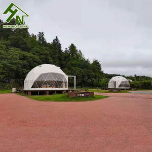 Wholesale Resort Glamping Outdoor Canvas Luxury Camping <strong>Kitchen</strong> <strong>Tents</strong> - Product Image 4