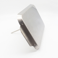 Brésilien En Acier Inoxydable BBQ Vertical Brochette Pan Gyro Spit Shawarma Brochette Stand pour Four Al Pastor Hack Tacos Ustensiles De Cuisine En Plein Air