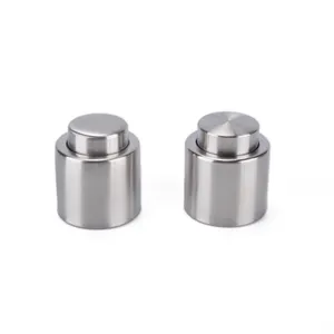 Nhà máy trực tiếp bán chân không rượu sâm banh chai Stopper thép không gỉ rượu Stopper tươi giữ