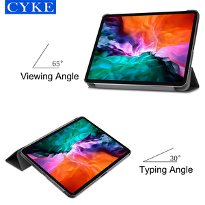 CYKE-funda protectora para tableta, protector para <span class=keywords><strong>Ipad</strong></span> <span class=keywords><strong>Pro</strong></span> 2021 de 12,9 pulgadas, Pu, encendido y apagado automático - Product Image 4