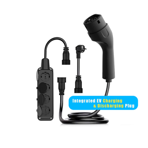 <span class=keywords><strong>Goodev</strong></span> Tech GDE-2IN1P01 Enchufe V2L Integrado para Vehículos de Nueva Energía Tipo 2, Carga y Descarga EV, 2 en 1, 16A, 3.7KW Máx., AC220V - Product Image 2