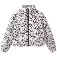 Veste matelassée coupe-vent pour femme, hiver, manches longues, boutonnée, rembourrée