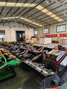 Household Industrial Cordless 4-Stroke 24V Radio Controlled Track Mowing <strong>Lawnmower</strong> and Snow <strong>Plow</strong> with Low Price - Product Image 4