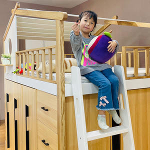 Tomy-<span class=keywords><strong>litera</strong></span> de madera de estilo nórdico para niños, <span class=keywords><strong>cama</strong></span> de estilo inverónico, superventas, niki - Product Image 6