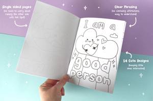 Bambini benessere emotivo Bundle affermazione Coloring Book Printing colorful Story Coloring Books stampabile per bambini bambini