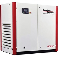 Compresseur d'air rotatif à vis Gardner Denver GDK15, monophasé, à vitesse fixe, injecté d'huile, refroidi par air, 380V AC
