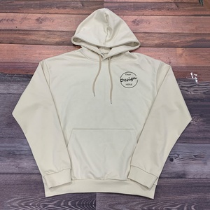 เสื้อฮู้ดผ้าคอตตอน100% สำหรับผู้ชายผ้าคอตตอนพิมพ์ลายปักออกแบบได้ตามที่ต้องการเป็นมิตรกับสิ่งแวดล้อมระบายอากาศได้ทรงหลวม - Product Image 5