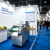 Hoog Efficiënte, Gemakkelijk Reinigbare, Multifunctionele Fruit- en Groentesnijmachine, Roestvrij Staal Model 660 voor Commerciële Catering