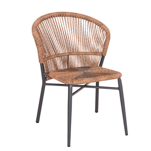 Nuove <span class=keywords><strong>Poltrone</strong></span> <span class=keywords><strong>da</strong></span> <span class=keywords><strong>Giardino</strong></span> Nordiche Moderne di Lusso in Rattan e Alluminio per Balcone - Product Image 2