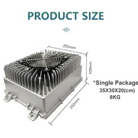 Chargeur embarqué Longrun Q2-3300 3,3 kW 48 V LiFePO4 EV CANBUS IP67 étanche, 93 % d'efficacité, refroidissement par air