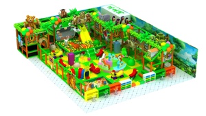 Parque Infantil Interior Royal Ocean Park con Piscina de Pelotas, Tobogán y Laberinto para Niños - Product Image 3