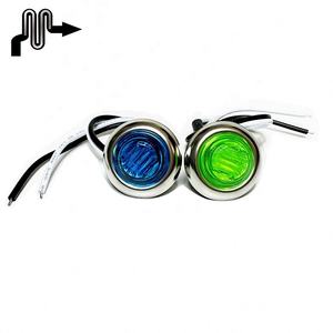 Feu de position latéral <span class=keywords><strong>LED</strong></span> rouge double <span class=keywords><strong>action</strong></span> de haute qualité pour tracteur, homologué DOT, <span class=keywords><strong>12V</strong></span> ou 24V - Product Image 5