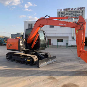 Machine d'occasion d'origine Hitachi ZX70, excavatrice Hitachi ZX60 fabriquée au Japon avec peu d'heures de fonctionnement, 6 tonnes - Product Image 1