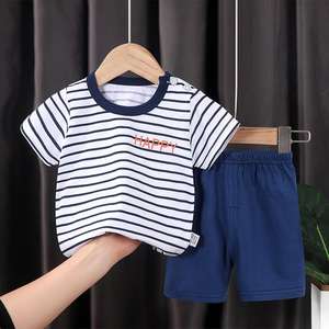 Nueva Moda 2022, Ropa Infantil al por Mayor, Boutique de Ropa de Verano, Conjuntos de Manga Corta a Precio Económico para Niños y Niñas - Product Image 4